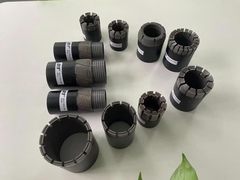 Montaria de back-end Diamond Drilling Nq Hq Reamer Hq3 Hqtt Bits de diamante