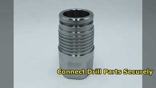 Conectores secundários de adaptador de haste de perfuração