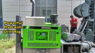 Equipamento de perfuração de núcleo hidráulico BEST-ED960C para geologia