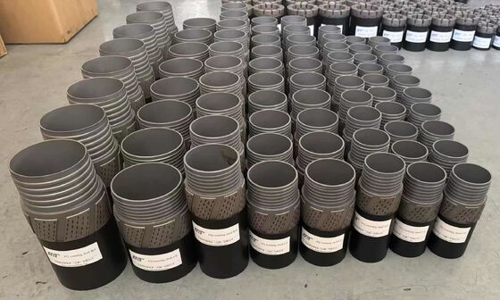 Conchas de alargamento de precisão para aplicações de mineração e geologia, garantindo compatibilidade com brocas de núcleo e amostras de núcleo aprimoradas