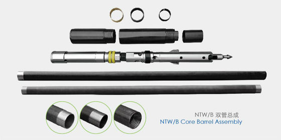 Conjunto de barril de núcleo de perfuração de prata BQ NQ HQ PQ Conjunto de barril de núcleo Nq Hq Pq Conjunto de cabeça de barril de núcleo