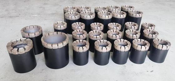 Base de diamante geológica de rocha dura impregnada Bit AQ BQ NQ NQ3 HQ HQ3 PQ