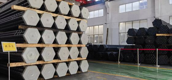 Rodas de perfuração e tubos de perfuração para perfuração de alto desempenho, de aço carbono autolimpante, com certificação API 5DP ISO