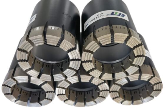 Broca de Diamante para Sondagem de Cabos para Perfuração em Superfície e Subterrânea